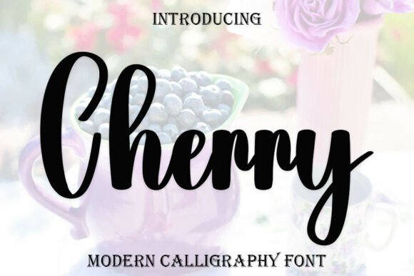Cherry Font - Featured Image