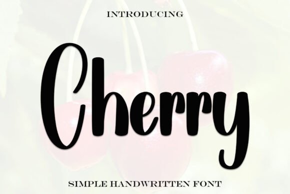 Cherry Font - Featured Image