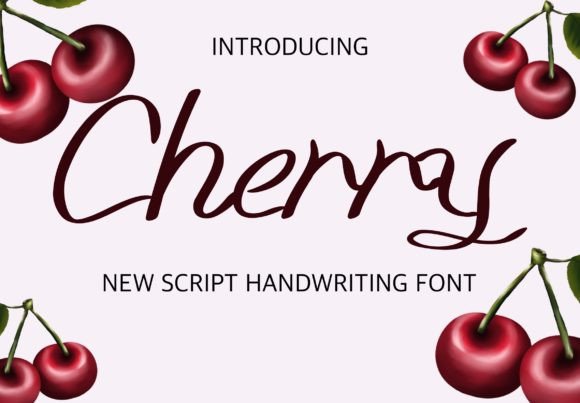 Cherry Font - Featured Image