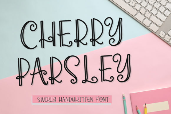 Cherry Parsley Font - Featured Image