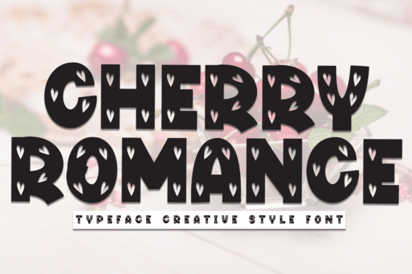 Cherry Romance Font - Featured Image