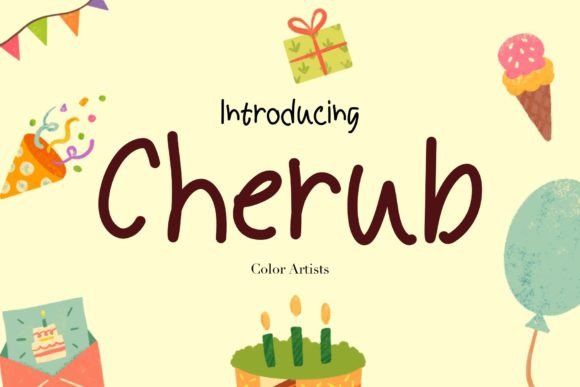 Cherub Font - Featured Image