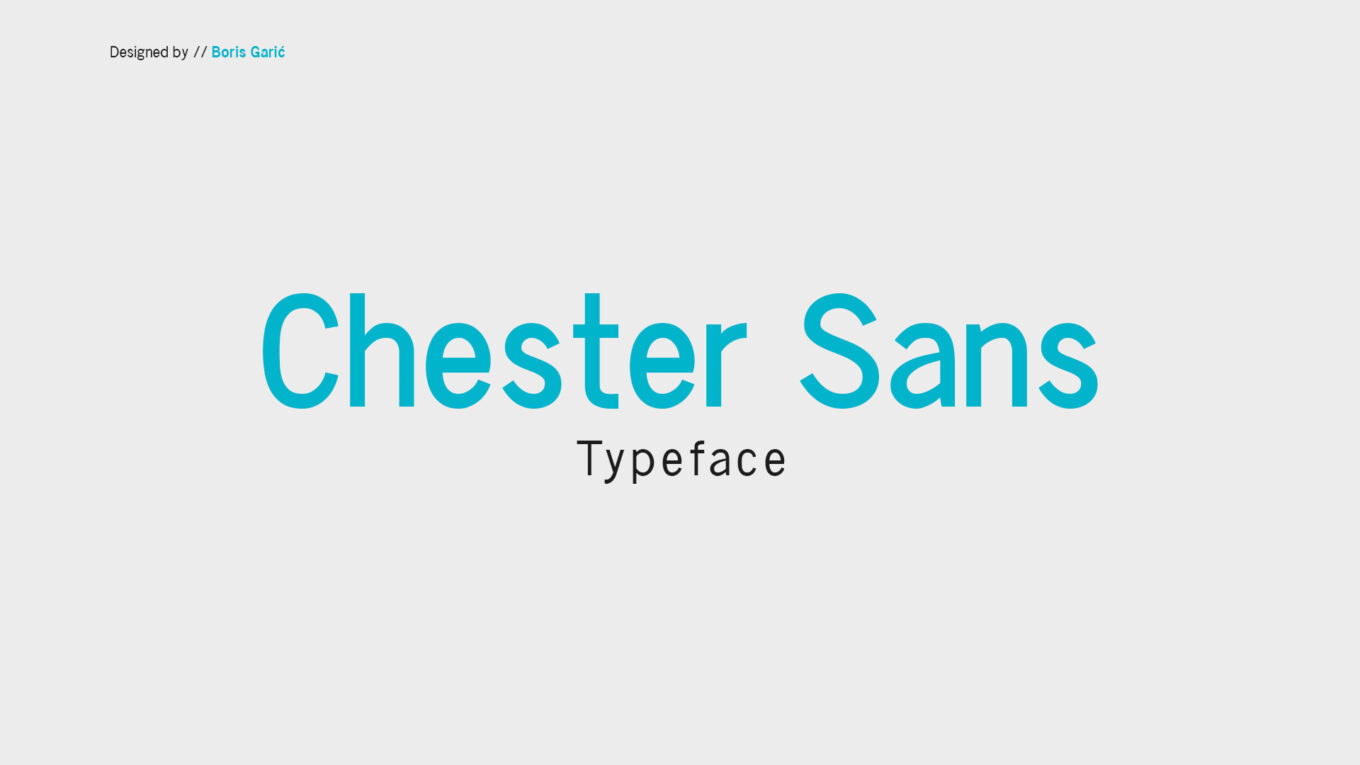 Chester Sans Font - Featured Image