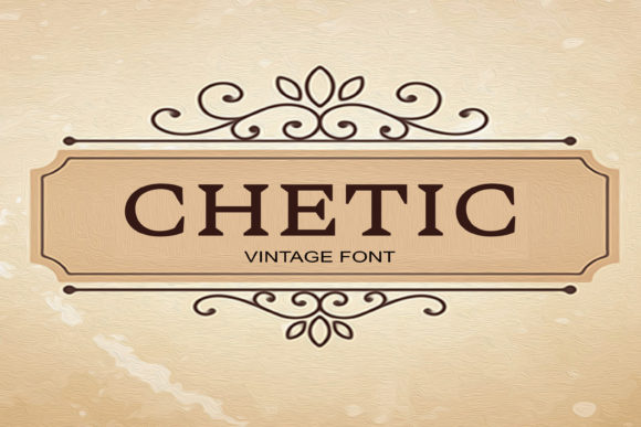 Chetic Font - Featured Image