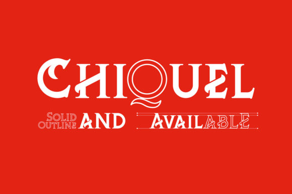 ChiQuel Font - Featured Image