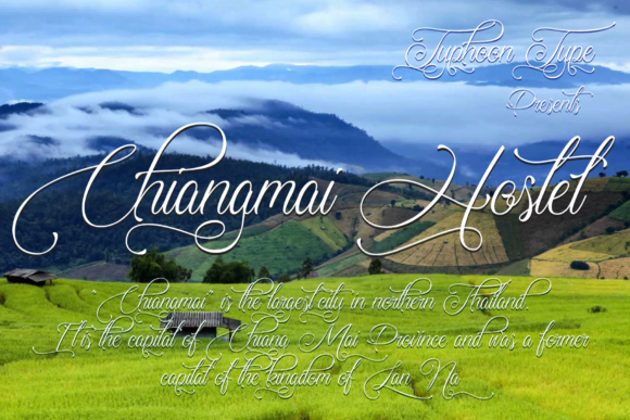 Chiangmai Hostel Font - Featured Image