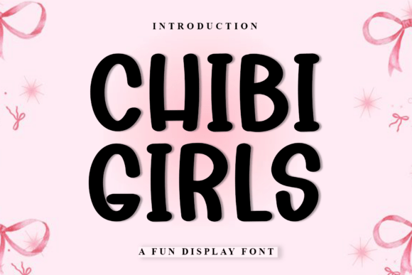Chibi Girls Font - Featured Image