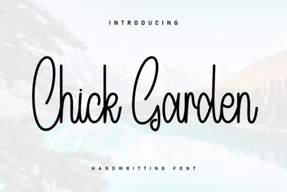Chick Garden Font - Featured Image