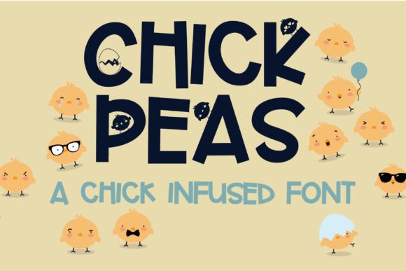 Chick Peas Font - Featured Image
