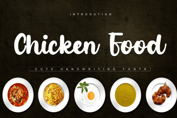 Chicken Food Font - Featured Image