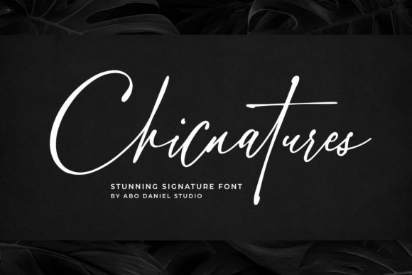 Chicnatures Font - Featured Image