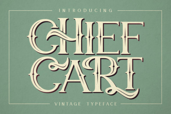Chief Cart Font - Featured Image