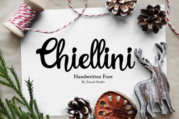Chiellini Font - Featured Image
