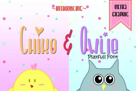 Chiko & Owlie Font - Featured Image