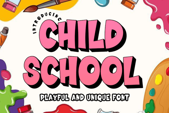 Child School Font - Featured Image