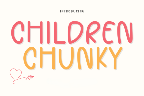 Children Chunky Font - Featured Image