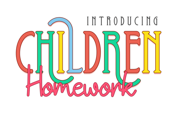 Children Homework Font - Featured Image
