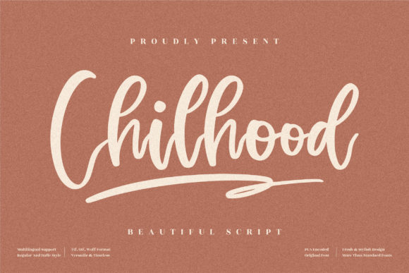 Chilhood Font - Featured Image