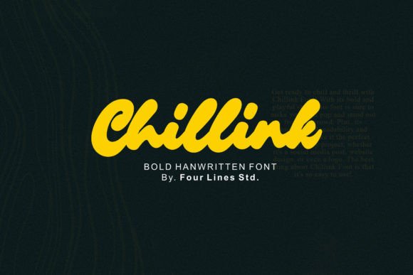 Chillink Font - Featured Image
