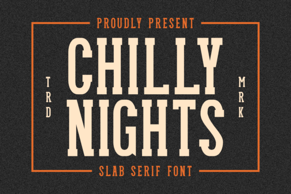 Chilly Nights Font - Featured Image