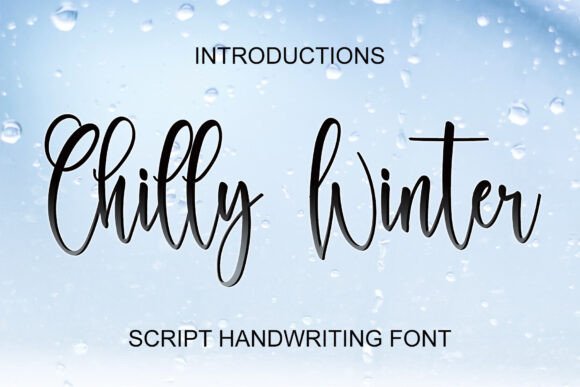 Chilly Winter Font - Featured Image