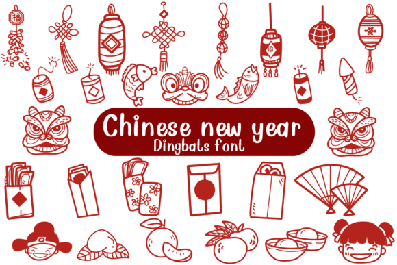 Chinese New Year Font - Featured Image