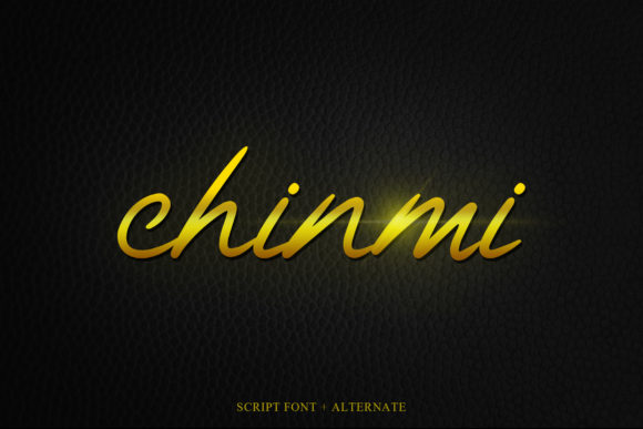 Chinmi Script Font - Featured Image