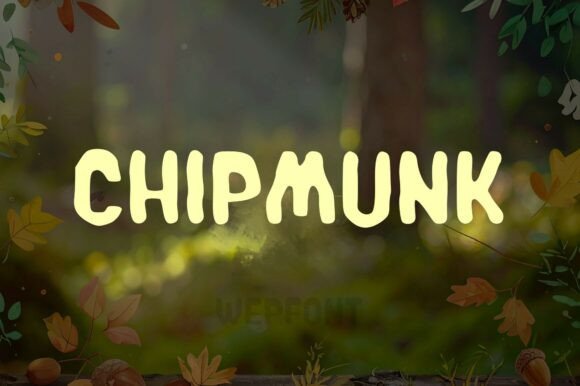 Chipmunk Font - Featured Image