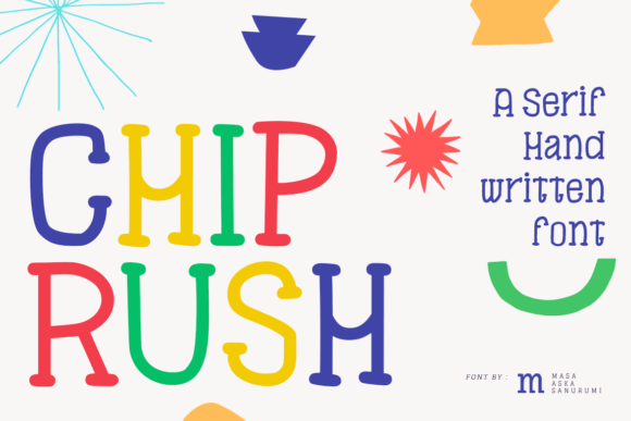 Chiprush Font - Featured Image