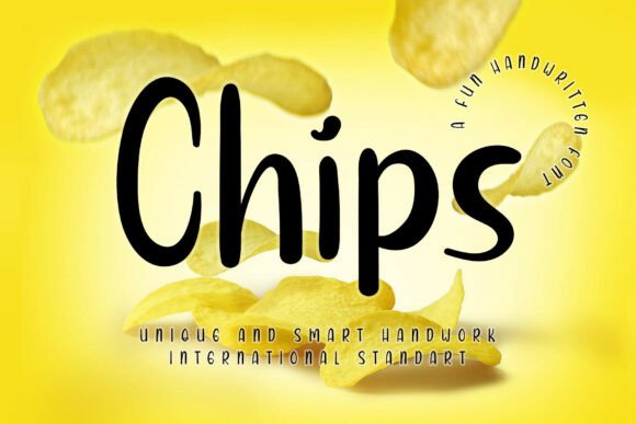 Chips Font - Featured Image