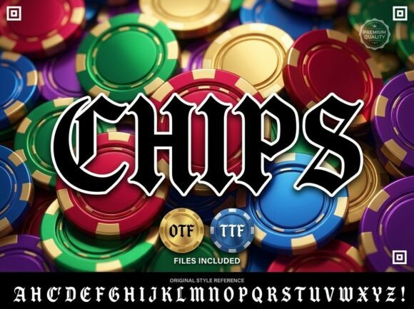 Chips Font - Featured Image