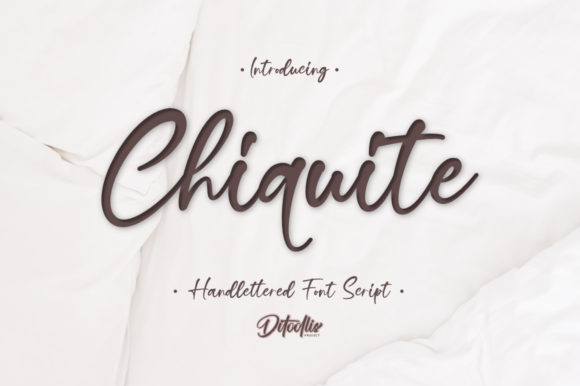 Chiquite Font - Featured Image