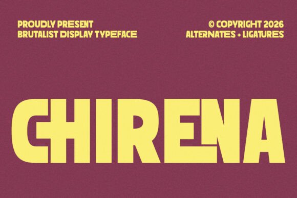 Chirena Font - Featured Image
