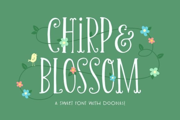 Chirp & Blossom Font - Featured Image