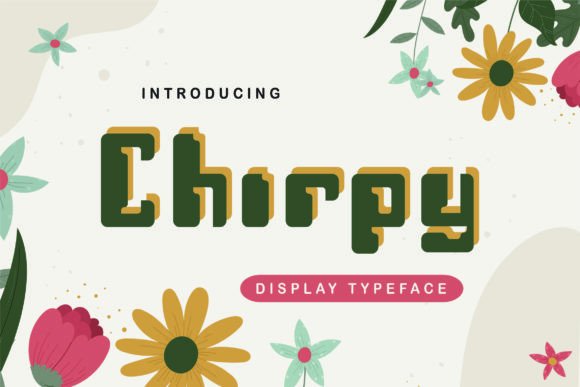 Chirpy Font - Featured Image