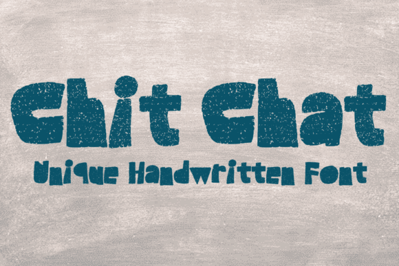 Chit Chat Font - Featured Image