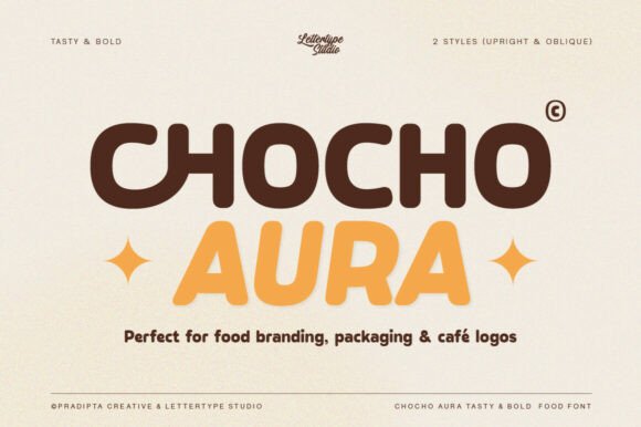 Chocho Aura Font - Featured Image
