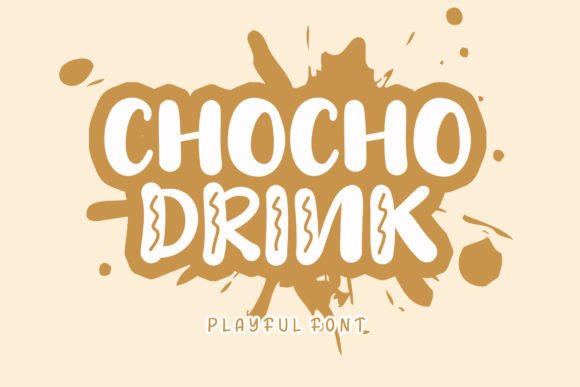 Chocho Drink Font - Featured Image