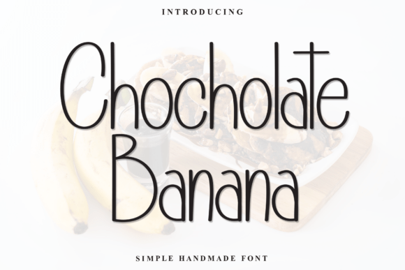 Chocholate Banana Font - Featured Image