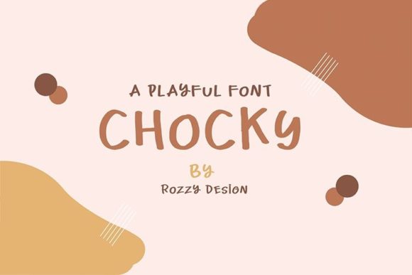 Chocky Font - Featured Image