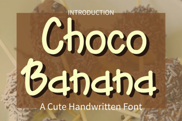 Choco Banana Font - Featured Image