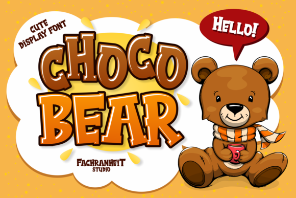 Choco Bear Font - Featured Image