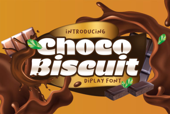Choco Biscuit Font - Featured Image