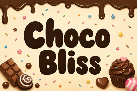 Choco Bliss Font - Featured Image