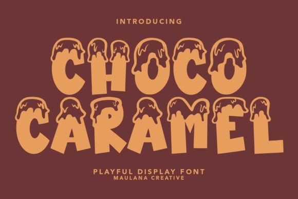 Choco Caramel Font - Featured Image