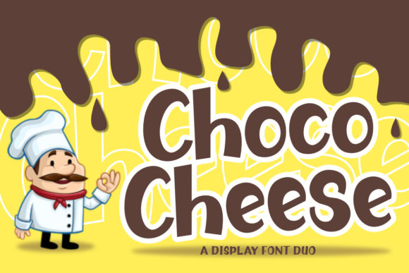 Choco Cheese Font - Featured Image