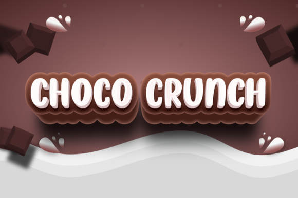 Choco Crunch Font - Featured Image