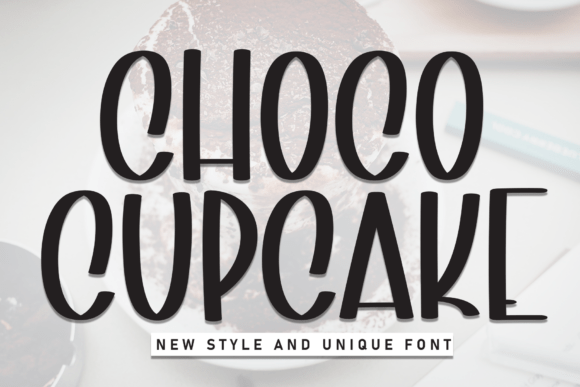 Choco Cupcake Font - Featured Image