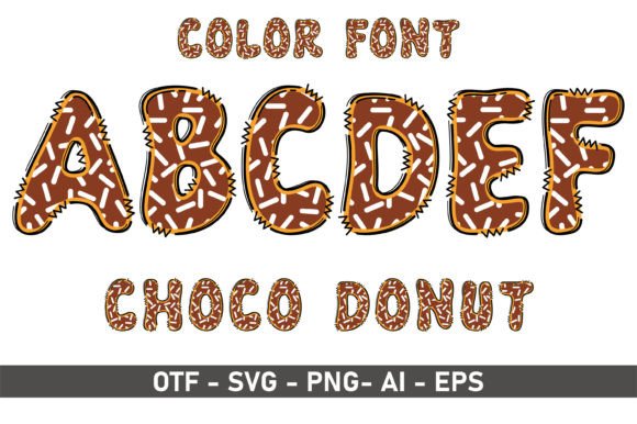 Choco Donut Font - Featured Image
