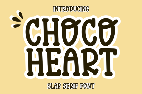 Choco Heart Font - Featured Image